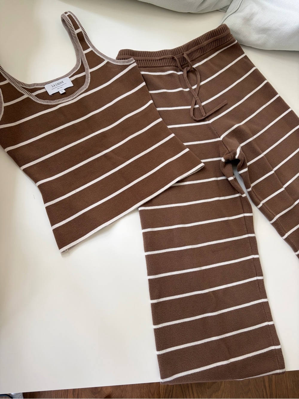 La Ligne size small Leo knit pants and tank